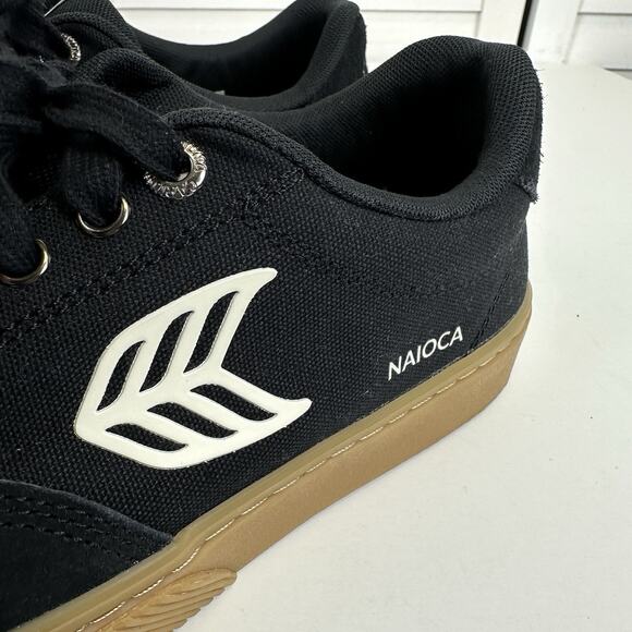 Cariuma Naioca Pro Black Suede Canvas Skate Shoes Lace Up Sneaker Size 8.5 EU 41 - Picture 8 of 10